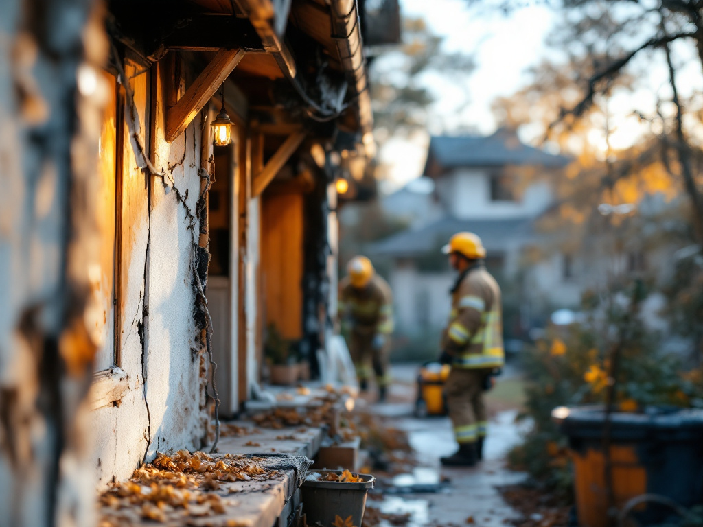 residential fire damage restoration services
