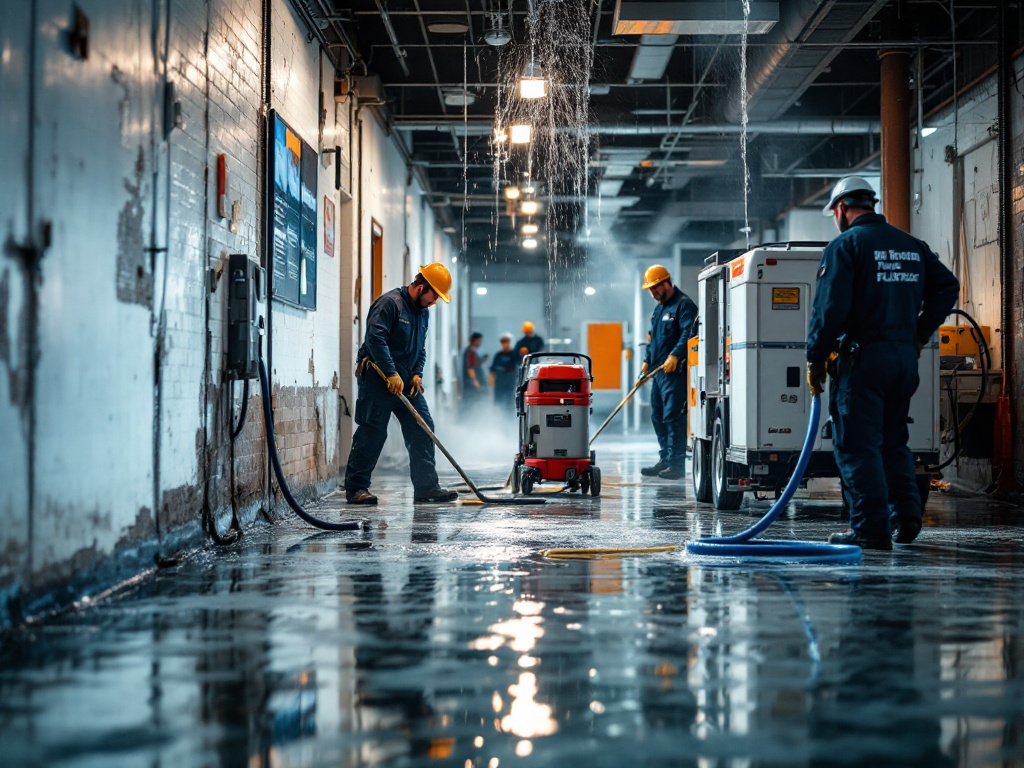 commercial flood cleanup and extraction
