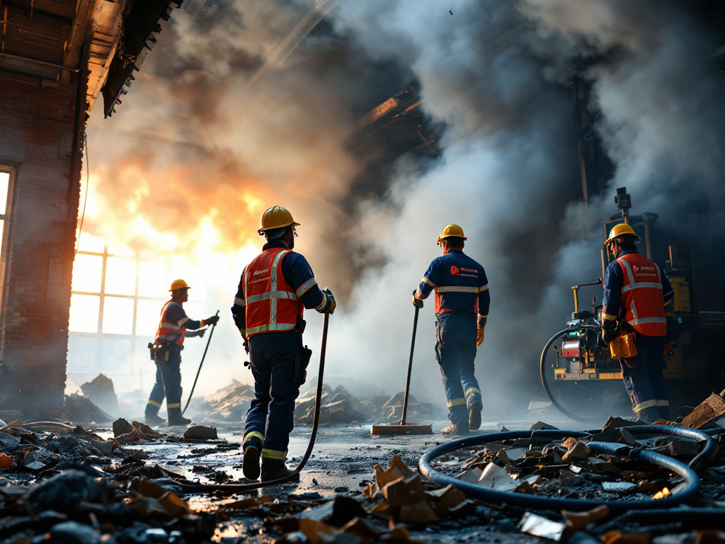 commercial fire cleanup and repair