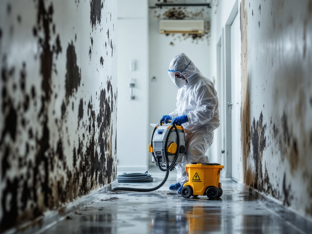 commercial black mold remediation